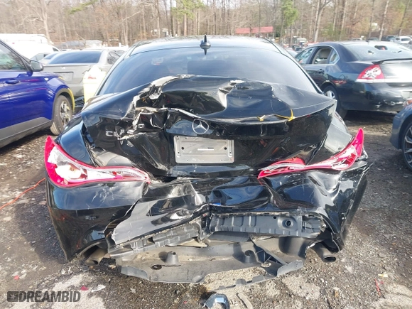 2018 Mercedes-Benz CLA with VIN WDDSJ4EB5JN606556, listed as a IAAI auction lot 41580048 with 150,368 mi miles. Bid and sale history available at carsss.com. Image 16.