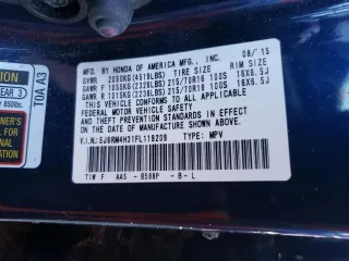 2015 Honda CR-V LX with VIN 5J6RM4H31FL119209, listed as a Copart auction lot 47818315 with 143,023 mi miles and Salvage Title. Bid and sale history available at DreamBid. Image 13.