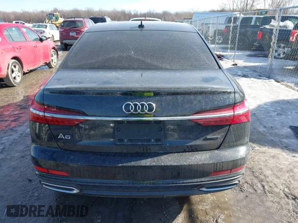 2019 Audi A6 Premium Plus with VIN WAUL2AF24KN063790, listed as a IAAI auction lot 41464028 with 62,221 mi miles. Bid and sale history available at carsss.com. Image 16.