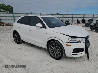 2018 Audi Q3 Premium with VIN WA1BCCFS8JR023723, listed as a Copart auction lot 37812953 with 40,695 mi miles. Bid and sale history available at carsss.com. Image 4.