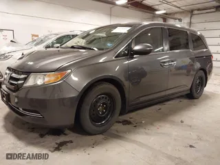 2015 Honda Odyssey EX with VIN 5FNRL5H45FB008236, listed as a IAAI auction lot 41830349 with 148,792 mi miles. Bid and sale history available at carsss.com. Image 19.