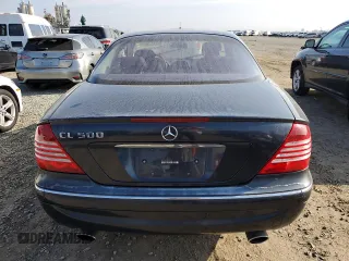 2004 Mercedes-Benz CL-Class with VIN WDBPJ75J04A040535, listed as a Copart auction lot 50412135 with 2,688 mi miles and Clean Title. Bid and sale history available at carsss.com. Image 6.