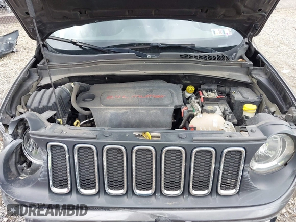 2018 Jeep Renegade Latitude with VIN ZACCJBBB7JPH75637, listed as a IAAI auction lot 42321879 with 106,747 mi miles and . Bid and sale history available at DreamBid. Image 10.