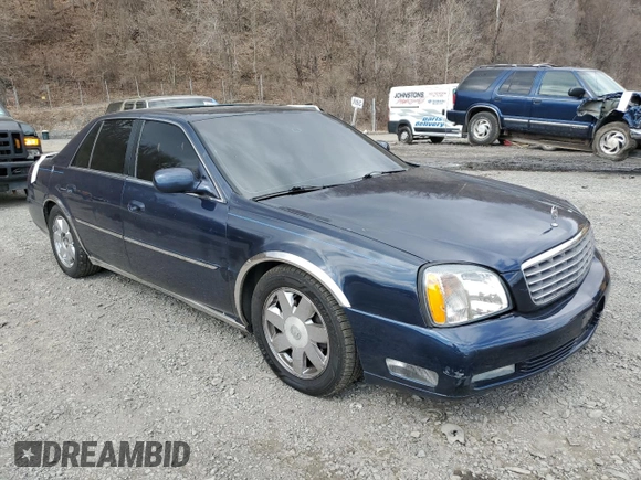 2004 Cadillac DeVille DTS z VIN 1G6KF579X4U203102, wystawiony jako Copart lot #50426955 z przebiegiem 157 290 mil mil oraz Szkody całkowita. Historia ofert i sprzedaży dostępna na DreamBid. Obrazek 4.