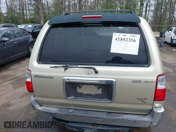 2002 Toyota 4Runner SR5 z VIN JT3HN86R920378091, wystawiony jako IAAI lot #41892356 z przebiegiem 326 312 mil mil oraz . Historia ofert i sprzedaży dostępna na DreamBid. Obrazek 15.