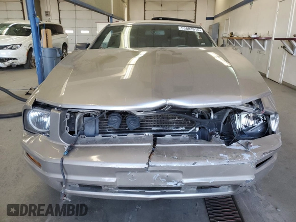 2008 Ford Mustang Deluxe with VIN 1ZVHT84N985111303, listed as a Copart auction lot 53683915 with 94,751 mi miles and Salvage Title. Bid and sale history available at carsss.com. Image 11.