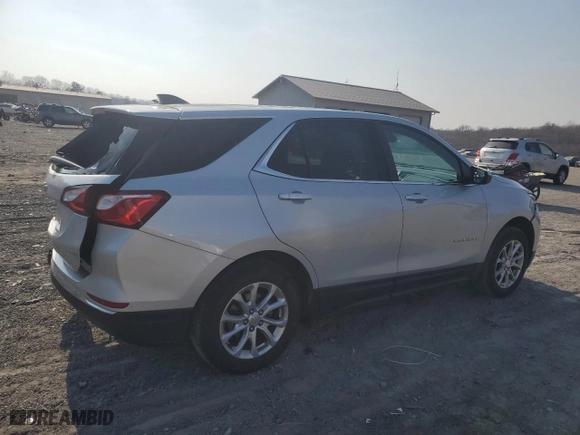 2020 Chevrolet Equinox LT with VIN 2GNAXUEV4L6240487, listed as a Copart auction lot 49124925 with 83,889 mi miles and Salvage Title. Bid and sale history available at carsss.com. Image 3.