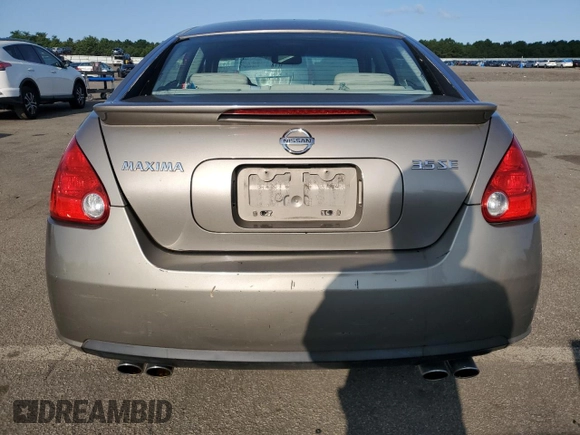 2008 Nissan Maxima 3.5 SE with VIN 1N4BA41E08C836320, listed as a Copart auction lot 68231284 with 142,370 mi miles and Salvage Title. Bid and sale history available at carsss.com. Image 6.