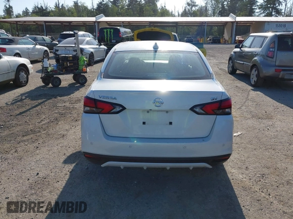 2022 Nissan Versa SV with VIN 3N1CN8EV2NL861856, listed as a IAAI auction lot 42725796 with 44,431 mi miles and . Bid and sale history available at DreamBid. Image 16.