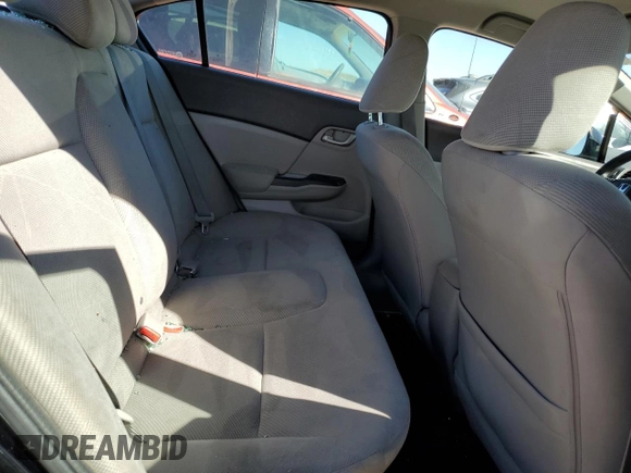 2012 Honda Civic LX with VIN 2HGFB2F57CH604861, listed as a Copart auction lot 50294515 with 130,214 mi miles and Salvage Title. Bid and sale history available at DreamBid. Image 10.
