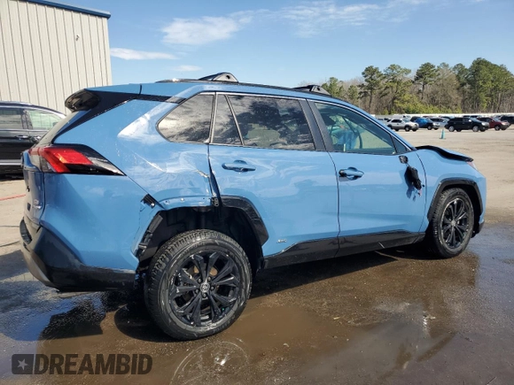 2023 Toyota RAV4 Hybrid SE z VIN JTM16RFV3PJ025313, wystawiony jako Copart lot #46288435 z przebiegiem 48 005 mil mil oraz Szkoda całkowita • Salvage title. Historia ofert i sprzedaży dostępna na DreamBid. Obrazek 3.