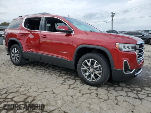 2022 GMC Acadia SLT with VIN 1GKKNML48NZ156908, listed as a Copart auction lot 78457104 with 41,538 mi miles and Salvage title. Bid and sale history available at DreamBid. Image 4.