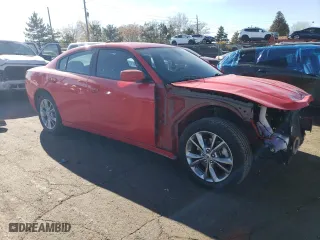 2022 Dodge Charger SXT with VIN 2C3CDXJG0NH265062, listed as a Copart auction lot 79071304 with 44,977 mi miles and Salvage Title. Bid and sale history available at carsss.com. Image 4.