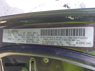 2018 Ram 2500 Tradesman с VIN 3C6UR5CLXJG317119, выставлен на аукционе IAAI как лот 42318723 с пробегом Не указан миль и . История ставок и продаж доступна на DreamBid. Изображение 9.