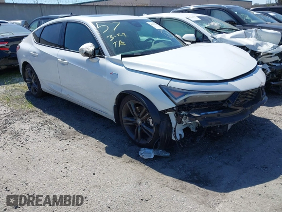 2024 Acura Integra Technology with VIN 19UDE4H64RA017816, listed as a IAAI auction lot 41575702 with 14,430 mi miles and . Bid and sale history available at DreamBid. Image 1.