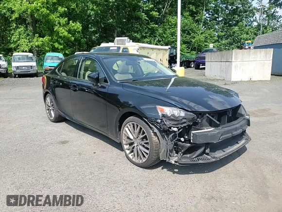2014 Lexus IS 250 with VIN JTHCF1D25E5003949, listed as a Copart auction lot 58034355 with 132,647 mi miles and Salvage title. Bid and sale history available at DreamBid. Image 14.
