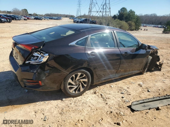 2016 Honda Civic Sedan EX with VIN 2HGFC2F70GH508140, listed as a Copart auction lot 49401065 with 128,786 mi miles and Salvage Title. Bid and sale history available at carsss.com. Image 3.
