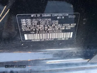 2024 Subaru Impreza RS with VIN JF1GUHJC3R8268006, listed as a Copart auction lot 79712534 with 14,942 mi miles and Salvage Title. Bid and sale history available at carsss.com. Image 12.