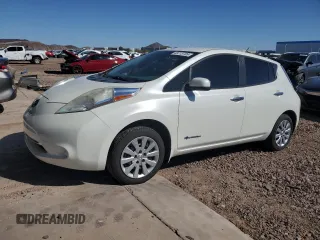 2016 Nissan LEAF S with VIN 1N4AZ0CP1GC302205, listed as a Copart auction lot 49713735 with 115,117 mi miles and Clean Title. Bid and sale history available at carsss.com. Image 1.