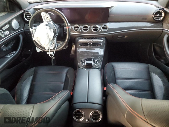2019 Mercedes-Benz E-Class AMG E 53 with VIN WDDZF6BB1KA650949, listed as a Copart auction lot 86445484 with 57,847 mi miles and Salvage Title. Bid and sale history available at carsss.com. Image 8.