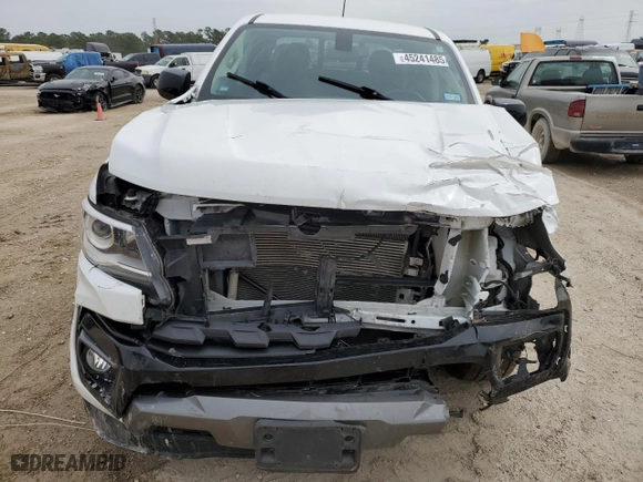 2021 Chevrolet Colorado 2WD Z71 with VIN 1GCGSDEN1M1200745, listed as a Copart auction lot 45241485 with 44,863 mi miles and Salvage Title. Bid and sale history available at carsss.com. Image 5.