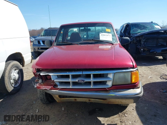 1994 Ford Ranger Splash with VIN 1FTCR10A3RPB91970, listed as a IAAI auction lot 41812473 with 89,729 mi miles. Bid and sale history available at carsss.com. Image 12.