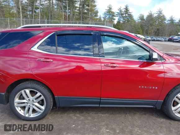 2018 Chevrolet Equinox Premier with VIN 3GNAXWEX7JS514230, listed as a IAAI auction lot 41848816 with 69,805 mi miles and . Bid and sale history available at carsss.com. Image 13.