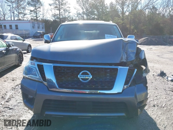 2020 Nissan Armada SV with VIN JN8AY2ND6L9107451, listed as a IAAI auction lot 41440162 with 101,737 mi miles. Bid and sale history available at carsss.com. Image 12.