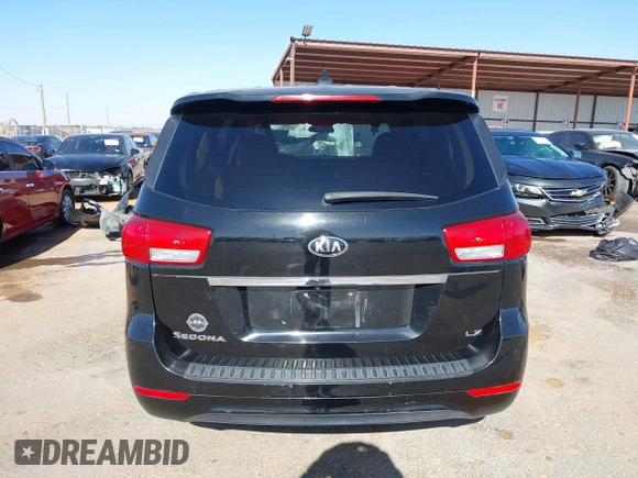 2017 Kia Sedona LX with VIN KNDMB5C19H6242338, listed as a IAAI auction lot 41916438 with 77,404 mi miles and . Bid and sale history available at DreamBid. Image 16.