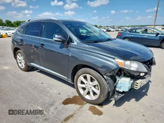 2010 Lexus RX 350 with VIN 2T2ZK1BA6AC037084, listed as a Copart auction lot 62074835 with 143,795 mi miles and Salvage title. Bid and sale history available at DreamBid. Image 4.