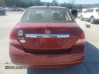2009 Nissan Versa 1.8 S with VIN 3N1BC11E19L382090, listed as a Copart auction lot 49597565 with 203,464 mi miles and Salvage Title. Bid and sale history available at carsss.com. Image 6.