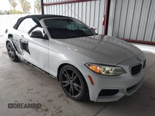 2015 BMW 2 Series M235i with VIN WBA1M1C53FV393300, listed as a IAAI auction lot 41926019 with 180,949 mi miles. Bid and sale history available at carsss.com. Image 1.