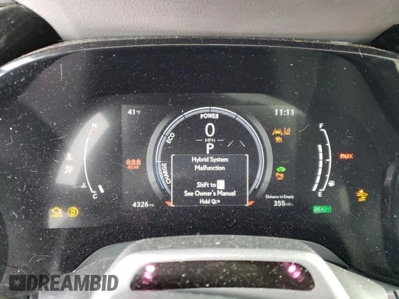 2024 Lexus RX with VIN 2T2BBMCA3RC053837, listed as a Copart auction lot 41682275 with 4,326 mi miles and Salvage Title. Bid and sale history available at carsss.com. Image 9.