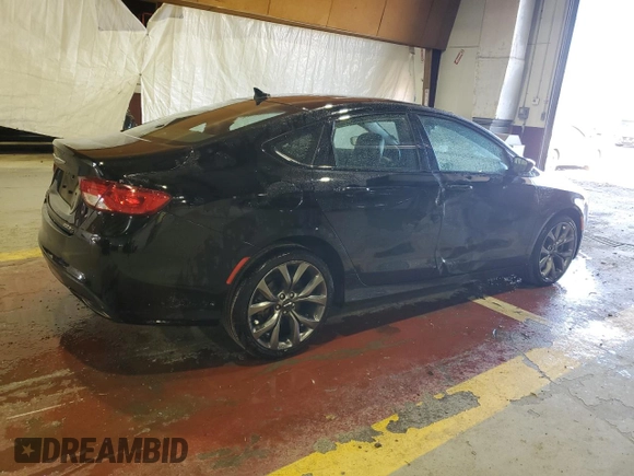 2016 Chrysler 200 S z VIN 1C3CCCBG9GN122468, wystawiony jako Copart lot #54437125 z przebiegiem 115 160 mil mil oraz Szkoda całkowita • Salvage title. Historia ofert i sprzedaży dostępna na DreamBid. Obrazek 3.