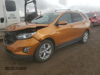 2018 Chevrolet Equinox LT with VIN 2GNAXTEX1J6257823, listed as a Copart auction lot 51931385 with 37,308 mi miles and Salvage Title. Bid and sale history available at carsss.com. Image 1.