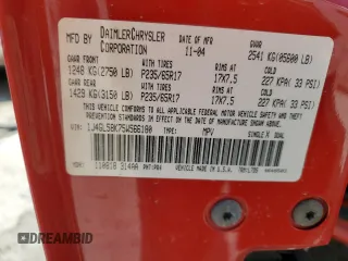 2005 Jeep Liberty Limited z VIN 1J4GL58K75W566180, wystawiony jako Copart lot #68525814 z przebiegiem Nie podano mil oraz Nie do naprawy • Non repairable. Historia ofert i sprzedaży dostępna na DreamBid. Obrazek 13.
