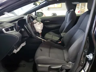 2021 Toyota Corolla Hatchback SE with VIN JTND4MBE9M3135094, listed as a Copart auction lot 71599094 with 51,063 mi miles and Salvage Title. Bid and sale history available at carsss.com. Image 7.