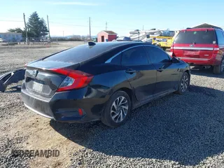 2017 Honda Civic Sedan EX with VIN 2HGFC2F76HH508192, listed as a IAAI auction lot 41681443 with 113,994 mi miles. Bid and sale history available at carsss.com. Image 4.