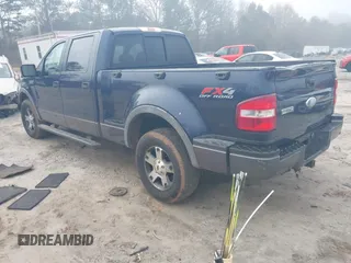 2006 Ford F-150 XLT with VIN 1FTPW04536KC60389, listed as a IAAI auction lot 41137982 with 218,741 mi miles. Bid and sale history available at carsss.com. Image 3.