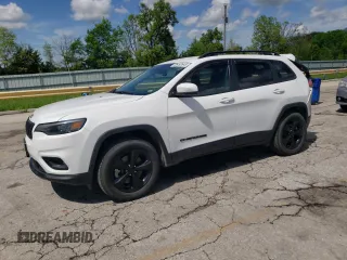 2021 Jeep Cherokee Latitude Plus with VIN 1C4PJMLB2MD205415, listed as a Copart auction lot 55492645 with 62,958 mi miles and Salvage title. Bid and sale history available at DreamBid. Image 1.