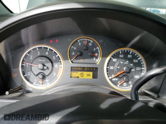 2008 Nissan Titan XE with VIN 1N6AA07DX8N354372, listed as a Copart auction lot 48017605 with 149,382 mi miles and Salvage Title. Bid and sale history available at carsss.com. Image 9.