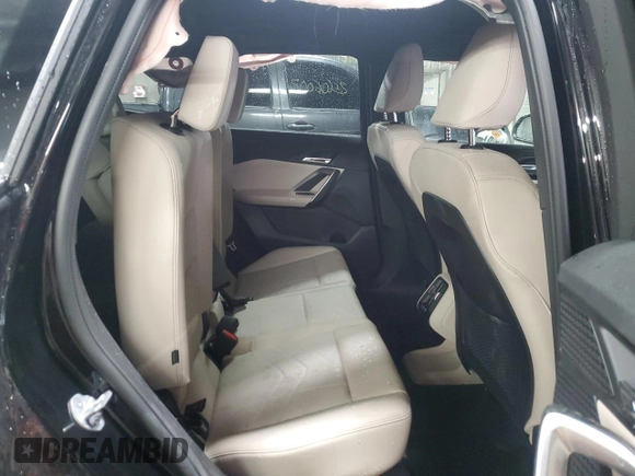 2023 BMW X1 xDrive28i with VIN WBX73EF08P5X85250, listed as a Copart auction lot 50158565 with 7,312 mi miles and Salvage Title. Bid and sale history available at DreamBid. Image 10.