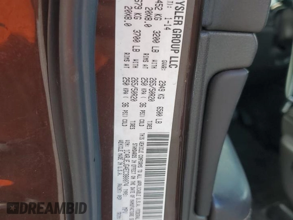 2014 Jeep Grand Cherokee Summit с VIN 1C4RJEJG4EC380074, выставлен на аукционе Copart как лот 64123175 с пробегом 237 803 миль миль и Списание • Salvage title. История ставок и продаж доступна на DreamBid. Изображение 13.