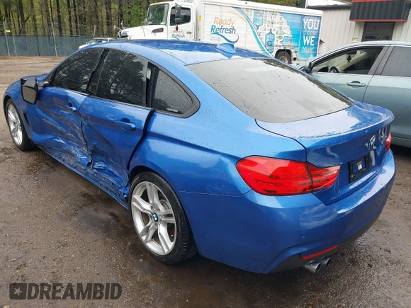 2017 BMW 4 Series 430i with VIN WBA4F7C59HG438578, listed as a IAAI auction lot 41972301 with 77,506 mi miles and . Bid and sale history available at DreamBid. Image 3.