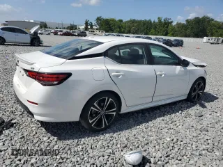 2022 Nissan Sentra SR with VIN 3N1AB8DV7NY272368, listed as a Copart auction lot 52695165 with 27,830 mi miles and Non Repairable. Bid and sale history available at carsss.com. Image 3.