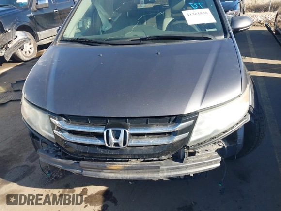 2015 Honda Odyssey Touring Elite with VIN 5FNRL5H98FB024958, listed as a IAAI auction lot 41361558 with 212,806 mi miles and . Bid and sale history available at DreamBid. Image 13.