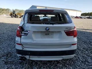 2014 BMW X3 xDrive28i with VIN 5UXWX9C51E0D19627, listed as a Copart auction lot 54874695 with Not Provided miles and Salvage Title. Bid and sale history available at DreamBid. Image 6.