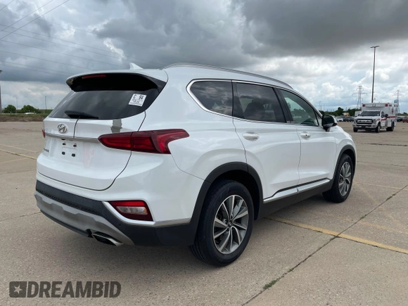 2019 Hyundai Santa Fe SEL z VIN 5NMS33AD4KH045481, wystawiony jako Copart lot #61013525 z przebiegiem 149 253 mil mil oraz Czysty tytuł • Clean title. Historia ofert i sprzedaży dostępna na DreamBid. Obrazek 4.