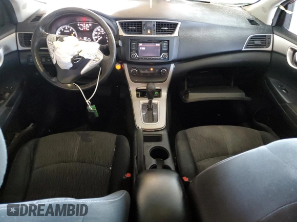 2015 Nissan Sentra SV with VIN 3N1AB7AP7FY377297, listed as a Copart auction lot 50177905 with 134,147 mi miles and Salvage Title. Bid and sale history available at DreamBid. Image 8.