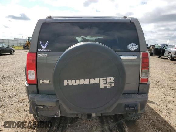 2008 Hummer H3 SUV with VIN 5GTEN13E088177383, listed as a Copart auction lot 65963114 with 151,644 mi miles and Non Repairable. Bid and sale history available at DreamBid. Image 6.